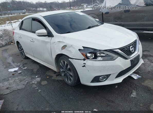 3N1AB7AP0HY368346 2017 NISSAN SENTRA White Przód prawy