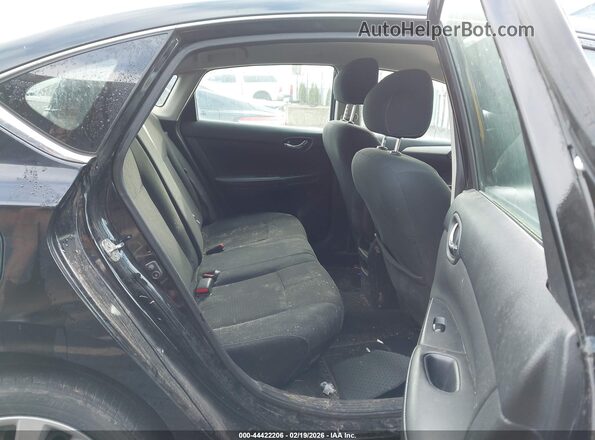 3N1AB7AP0KY298063 2019 NISSAN SENTRA Black Widok naklejki z numerem VIN