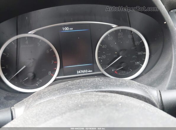 3N1AB7AP0KY298063 2019 NISSAN SENTRA Black Widok tylnych siedzeń