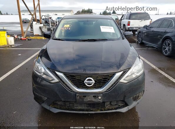 3N1AB7AP0KY298063 2019 NISSAN SENTRA Black Widok z przodu
