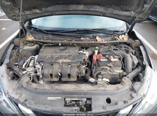 3N1AB7AP0KY298063 2019 NISSAN SENTRA Black Widok z tyłu