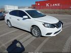 2019 Nissan Sentra Sv White vin: 3N1AB7AP1KY280784