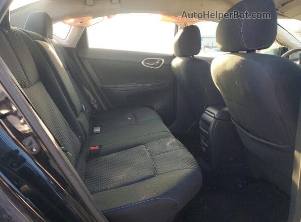 3N1AB7AP1KY296287 2019 NISSAN SENTRA Черный Вид задних сидений