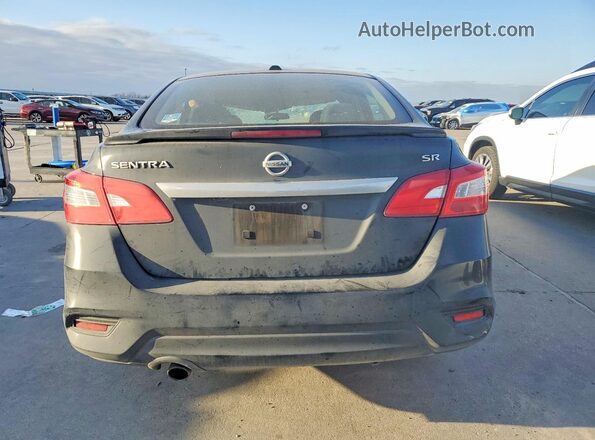 3N1AB7AP1KY296287 2019 NISSAN SENTRA Черный Вид сзади