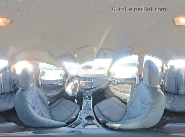3N1AB7AP1KY296287 2019 NISSAN SENTRA Черный Панорамный вид салона 360°