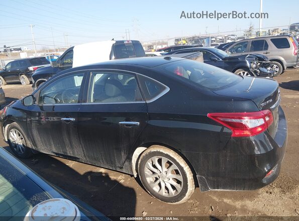 3N1AB7AP1KY390573 2019 NISSAN SENTRA Black Widok wnętrza 360 stopni