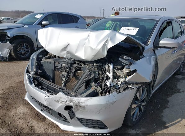 3N1AB7AP1KY446608 2019 NISSAN SENTRA Silver Vista frontal