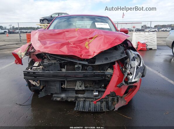 3N1AB7AP2JL633335 2018 NISSAN SENTRA Red Вид щитка приладів