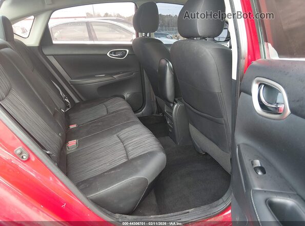 3N1AB7AP2JL633335 2018 NISSAN SENTRA Red Вид наклейки з VIN-кодом