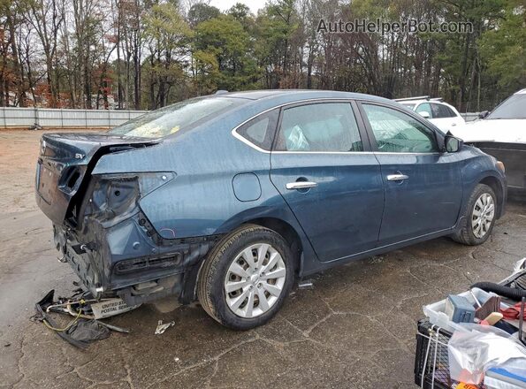 3N1AB7AP3GY209173 2016 NISSAN SENTRA Синий Задняя правая четверть