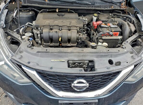 3N1AB7AP3GY209173 2016 NISSAN SENTRA Синий Вид задней части салона