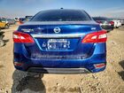 2018 Nissan Sentra S Синий vin: 3N1AB7AP3JL641962