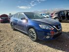 2018 Nissan Sentra S Синий vin: 3N1AB7AP3JL641962