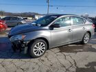 2019 Nissan Sentra S Серый vin: 3N1AB7AP3KY362760