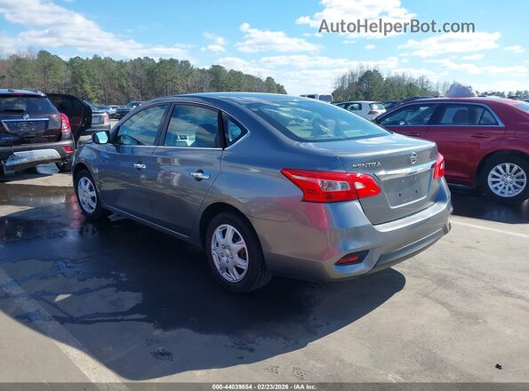 3N1AB7AP4GY219274 2016 NISSAN SENTRA Gray Tył lewy