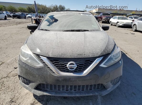 3N1AB7AP4GY224880 2016 NISSAN SENTRA Black Widok z przodu
