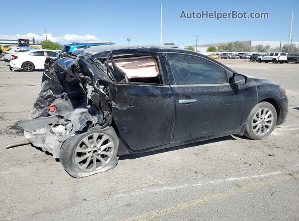 3N1AB7AP4GY224880 2016 NISSAN SENTRA Black Tył prawy