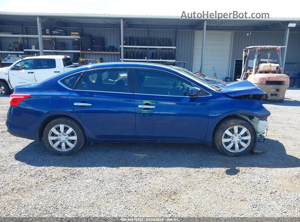 3N1AB7AP4HL657601 2017 NISSAN SENTRA Blue Vista interior de 360 grados