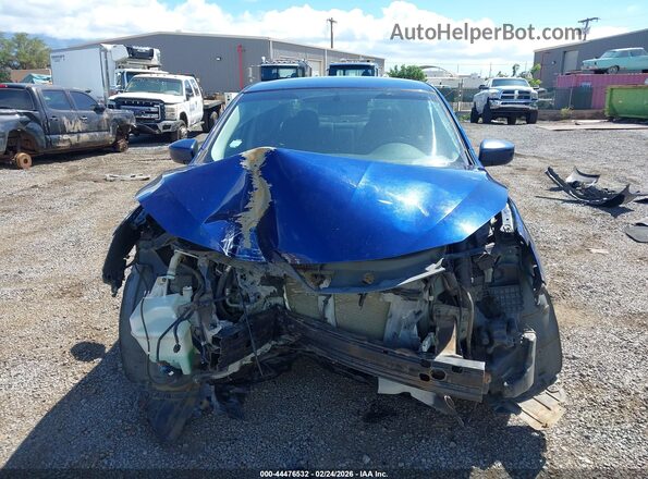 3N1AB7AP4HL657601 2017 NISSAN SENTRA Blue Vista interior trasera