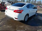 2017 Nissan Sentra S Белый vin: 3N1AB7AP4HY268105