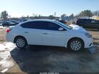 2017 Nissan Sentra S Белый vin: 3N1AB7AP4HY268105