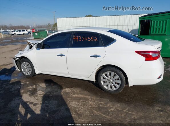 3N1AB7AP4HY268105 2017 NISSAN SENTRA Белый Панорамный вид салона 360°