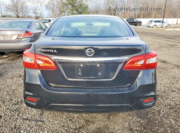 3N1AB7AP5KY242247 2019 NISSAN SENTRA Black Vista trasera