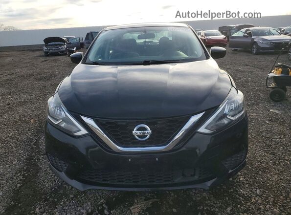 3N1AB7AP5KY242247 2019 NISSAN SENTRA Black Vista frontal