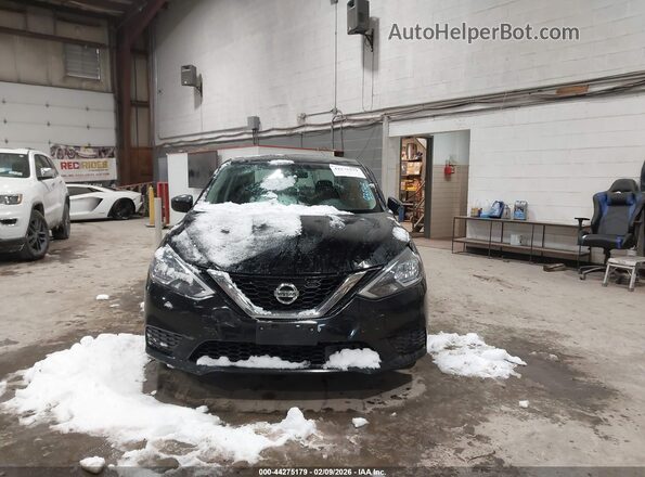 3N1AB7AP5KY303807 2019 NISSAN SENTRA Black Vista del cuadro de instrumentos