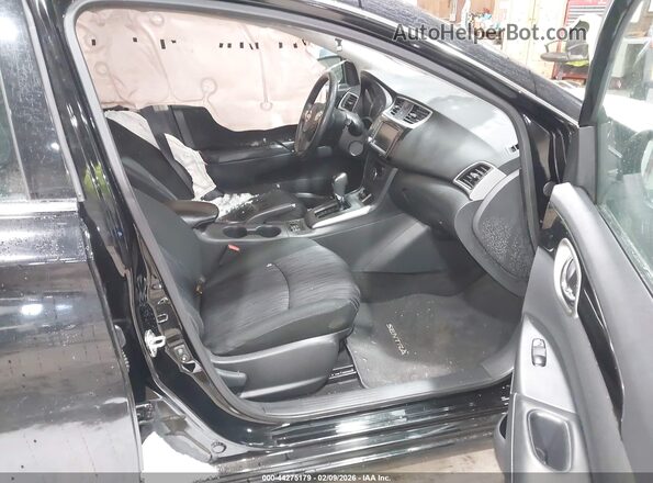 3N1AB7AP5KY303807 2019 NISSAN SENTRA Black Vista interior delantera