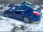 2019 Nissan Sentra Sv Синий vin: 3N1AB7AP5KY412378