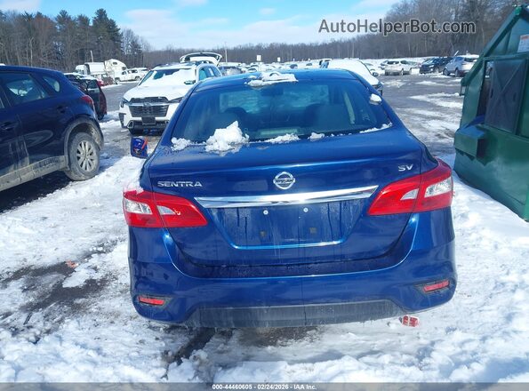 3N1AB7AP5KY412378 2019 NISSAN SENTRA Синий 