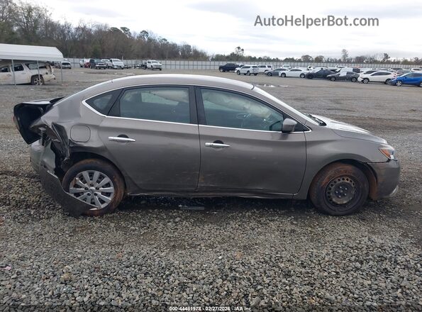 3N1AB7AP7HL653168 2017 NISSAN SENTRA Brown Սալոնի հետևի տեսք