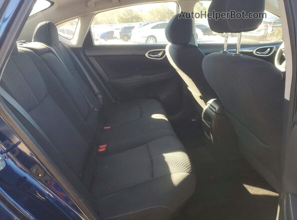 3N1AB7AP7HY205113 2017 NISSAN SENTRA Синий Вид задних сидений