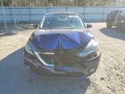 2017 Nissan Sentra S Синий vin: 3N1AB7AP7HY205113