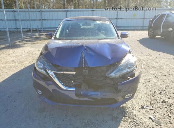 3N1AB7AP7HY205113 2017 NISSAN SENTRA Синий Вид спереди