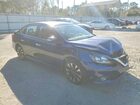 2017 Nissan Sentra S Синий vin: 3N1AB7AP7HY205113
