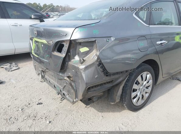 3N1AB7AP7HY337319 2017 NISSAN SENTRA Серый Вид спереди