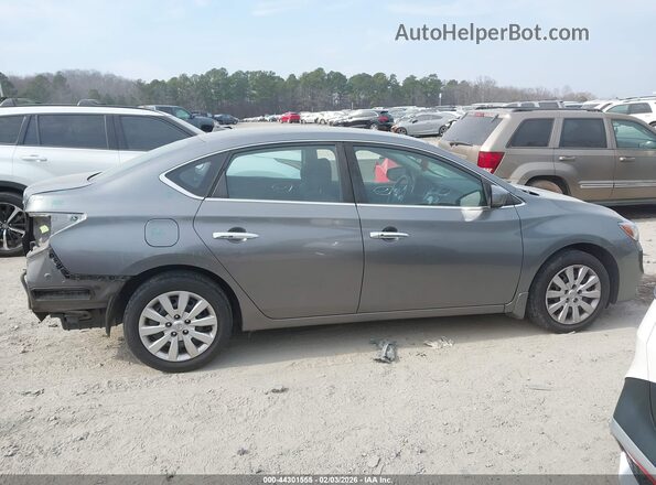 3N1AB7AP7HY337319 2017 NISSAN SENTRA Серый Вид задней части салона