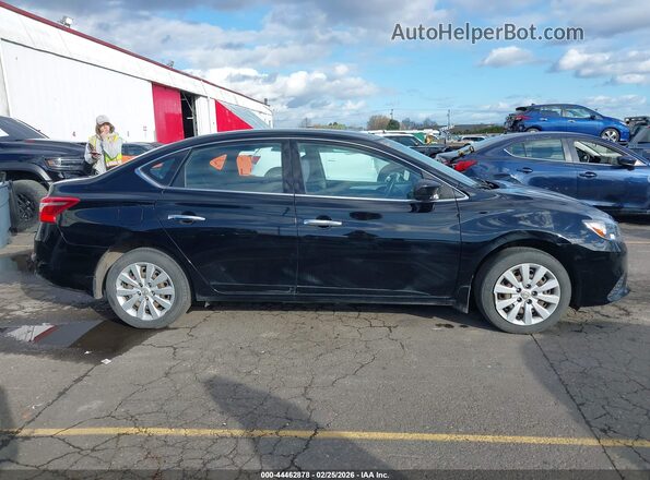 3N1AB7AP7JY230728 2018 NISSAN SENTRA Черный Вид задней части салона