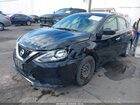 2018 Nissan Sentra S Черный vin: 3N1AB7AP7JY230728