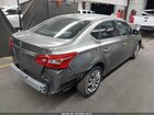 2016 Nissan Sentra Sv Gray vin: 3N1AB7AP8GY319717