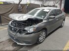 2016 Nissan Sentra Sv Gray vin: 3N1AB7AP8GY319717