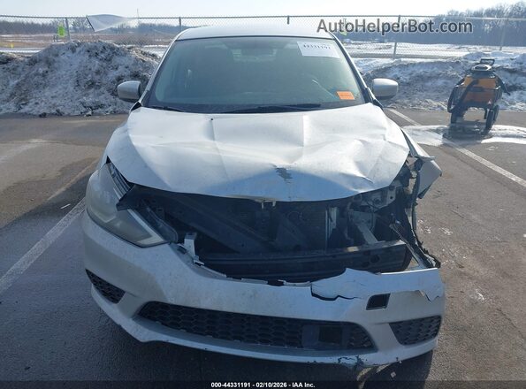 3N1AB7AP9KY262288 2019 NISSAN SENTRA Серебряный Вид щитка приборов