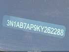2019 Nissan Sentra Sv Серебряный vin: 3N1AB7AP9KY262288