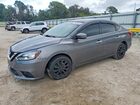 2019 Nissan Sentra S Серый vin: 3N1AB7AP9KY384262