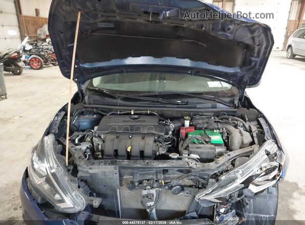 3N1AB7AP9KY458005 2019 NISSAN SENTRA Синий Вид сзади