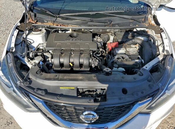 3N1AB7APXGY240811 2016 NISSAN SENTRA White Սալոնի հետևի տեսք