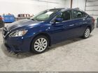 2017 Nissan Sentra Sv Blue vin: 3N1AB7APXHY270036