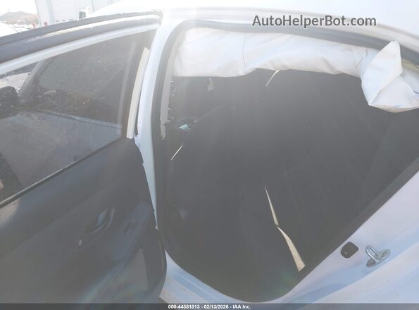 3N1AB8BV2SY385434 2025 NISSAN SENTRA White VIN კოდის სტიკერის ხედი